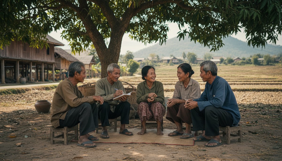 小規模農家向けグループ貸付制度の実践風景