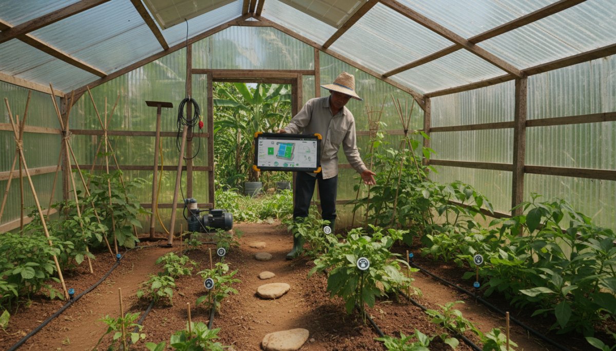 スマート農業 アジア 小規模農家 IoT技術