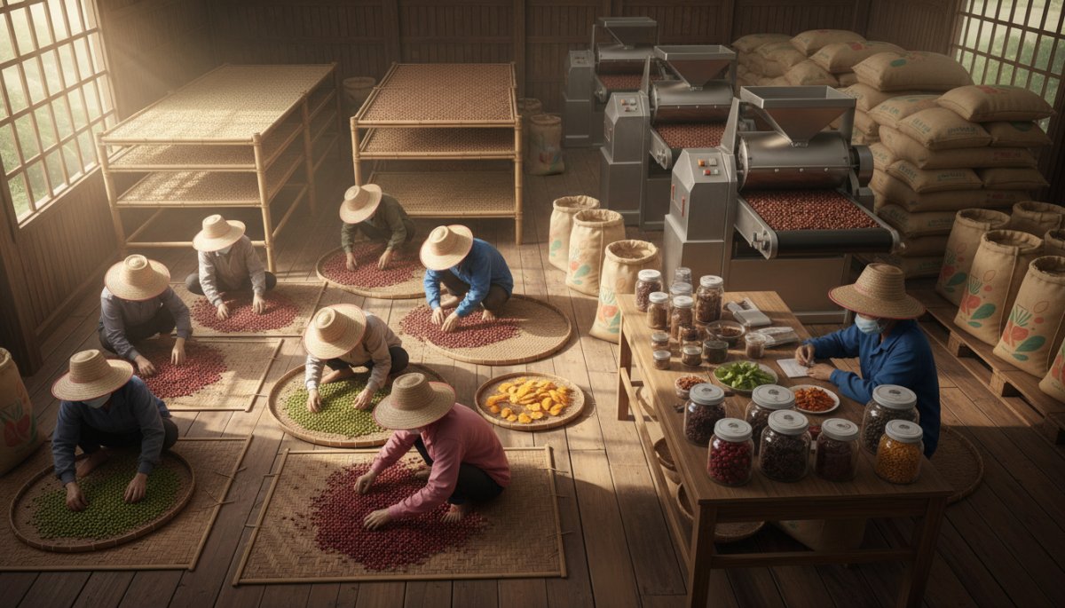 農業バリューチェーン アジア 高付加価値化 農産物加工