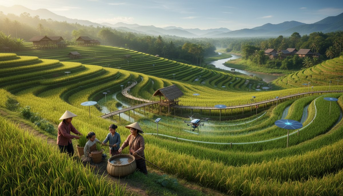 東南アジアのスマート農業技術と持続可能な農業の未来