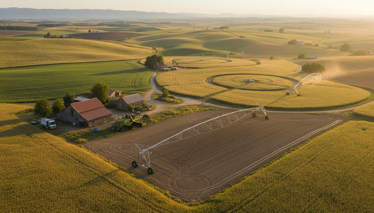 ベトナムのメコンデルタ地域の稲作風景