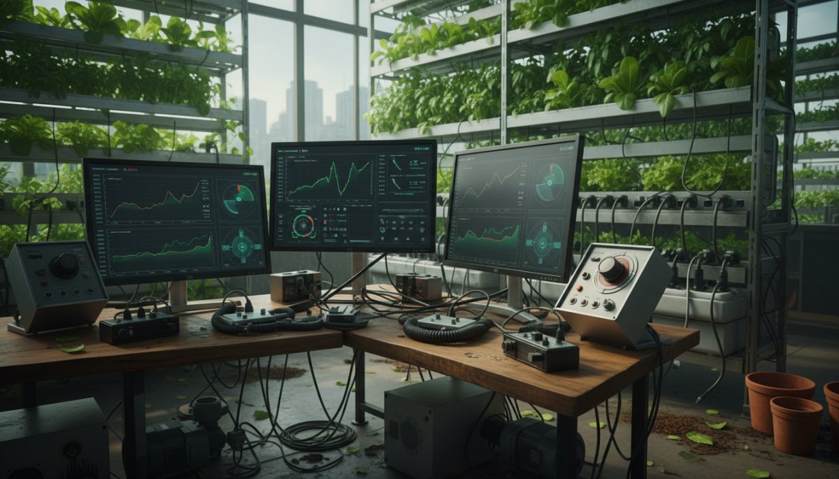 スマート農業技術を活用した都市農業の管理システム