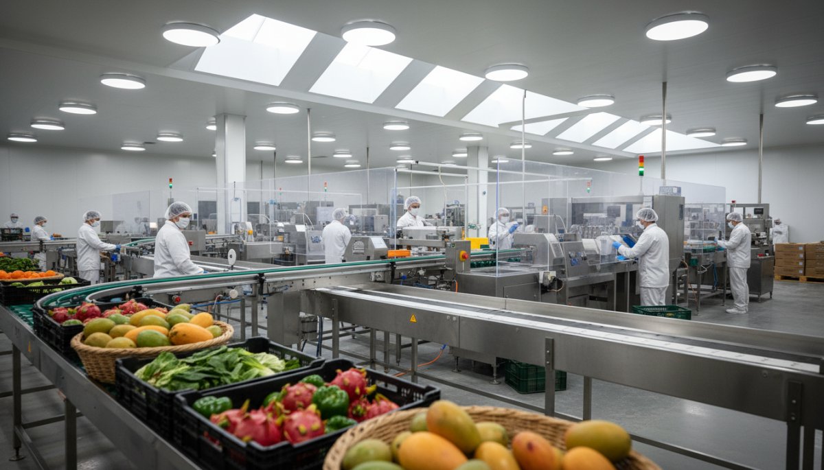 農産物の加工施設と高付加価値化のプロセス