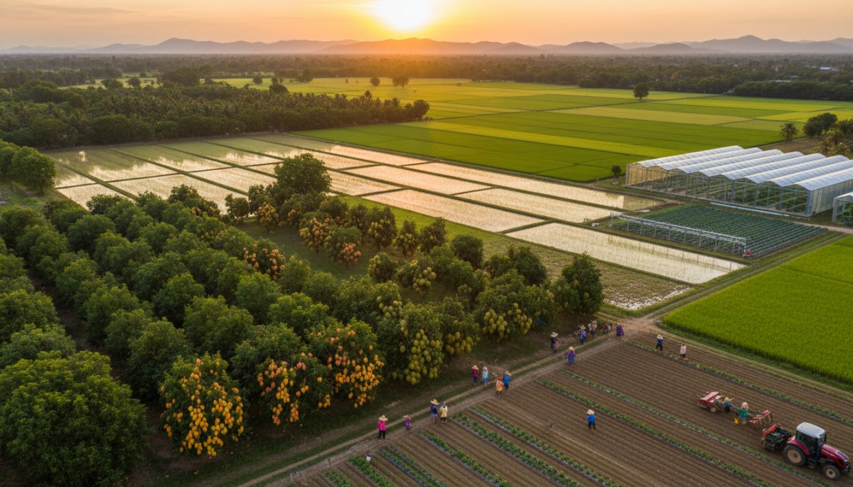 タイ農業の特徴とは？主要作物・輸出戦略・スマート農業など8つの強みを解説
